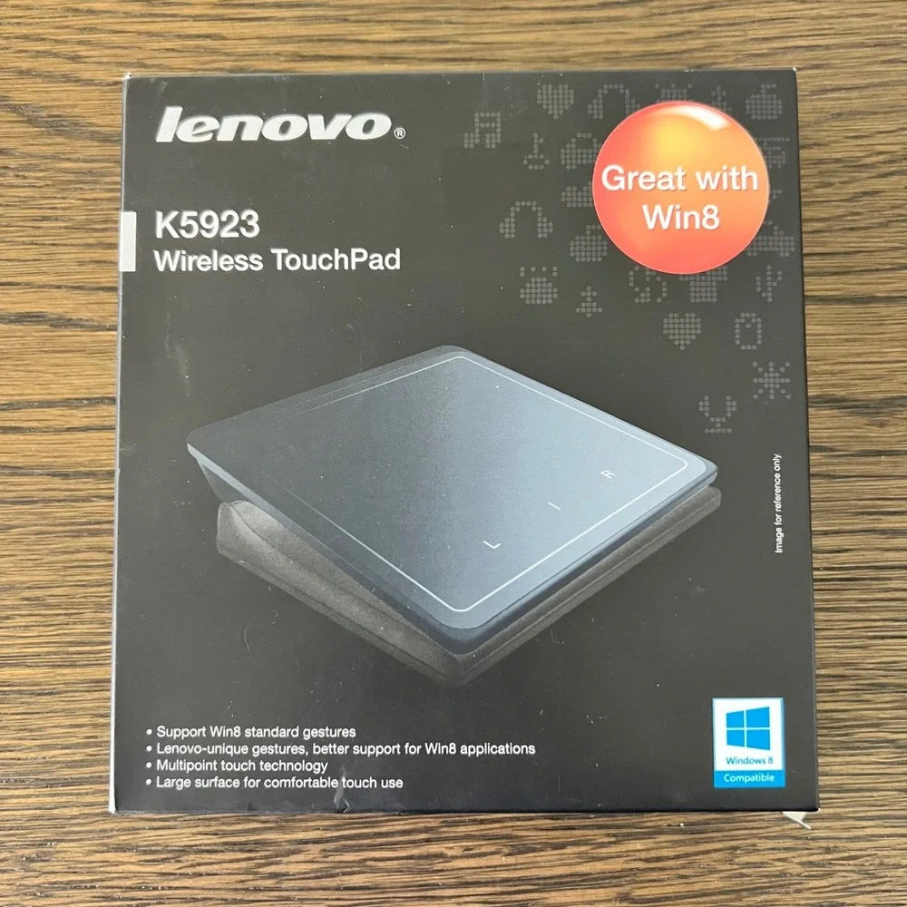 Lenovo‎ K5923 2.4G Wireless Mouse Multi Touchpad Mice For Windows 10/8 XP Linux